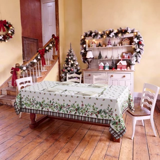 Thumbnail 11: AVANTI Avanti Holly Plaid Tablecloth 