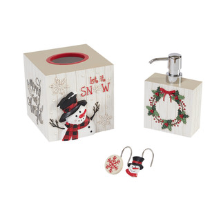 Thumbnail 5: AVANTI Avanti Patchwork Plaid Lotion Dispenser 