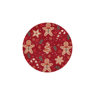 Thumbnail 2: AVANTI Avanti Holiday Treats Set of 4 Round Placemats 