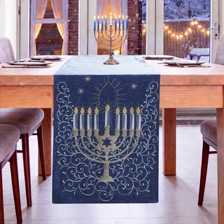 Thumbnail 1: AVANTI Avanti Menorah 72" Runner 