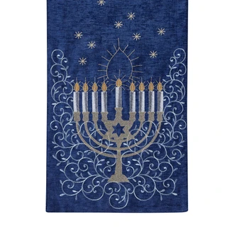Thumbnail 5: AVANTI Avanti Menorah 72" Runner 