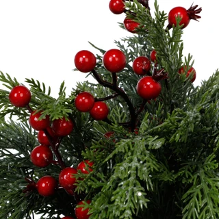 Thumbnail 2: Magical Season 12 In Real Touch Christmas Pine Arrangement in Pot 