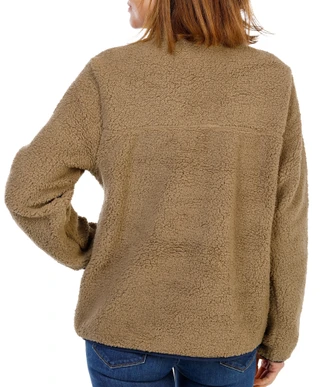 Thumbnail 2: Lands' End Women's Full-Zip Sherpa Jacket 