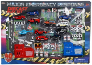 Thumbnail 1: Brooklyn Lollipop 40 Pc Major Emergency Response Vehicle Play Set 