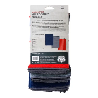 Thumbnail 2: Route 66 10 Pk Multipurpose Microfiber Towels 