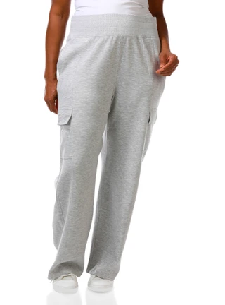 Thumbnail 4: VOGO Women's Plus Active Scuba Cargo Pants  