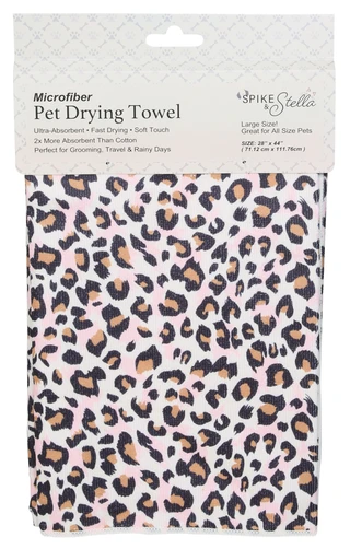 Thumbnail 1: Spike & Stella 28x44 Ultra Absorbent Microfiber Pet Drying Towel 
