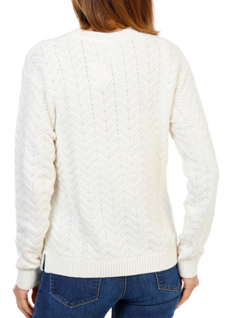 Thumbnail 2: Southern Tide Women's Chevron Knit Pullover Sweater 