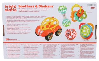 Thumbnail 2: Bright Starts 5 Pc Soothers & Shakers Gift Set 