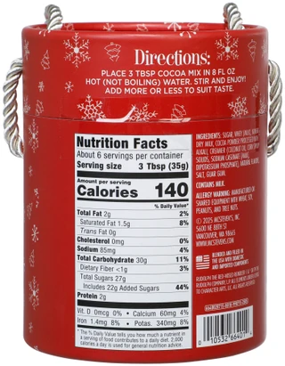 Thumbnail 2: RUDOLPH 8 oz Oh Deer! Christmas Classic Hot Cocoa Mix 