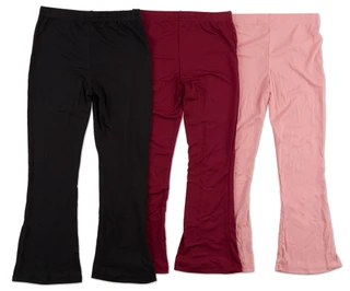 Thumbnail 2: Btween Girls 3 Pk Wide Leg Pants  