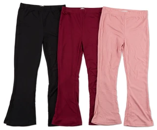 Thumbnail 1: Btween Girls 3 Pk Wide Leg Pants  
