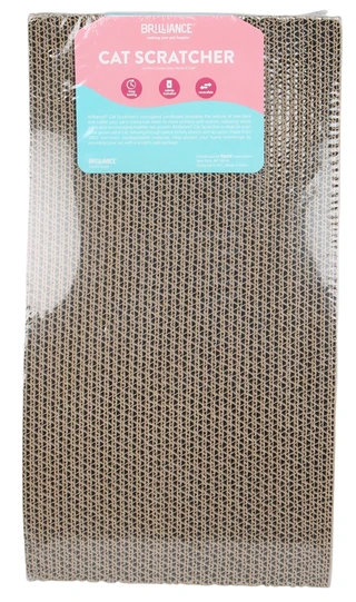 Thumbnail 2: Brillance 2 Pk 100% Wavy Natural Cat Scratchers 