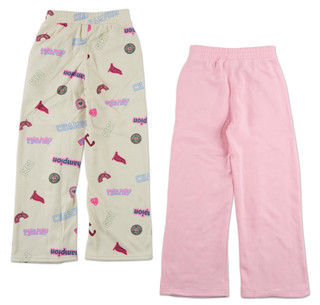 Thumbnail 2: Champion Girls 2 Pk Wide Leg Fleece Pants  