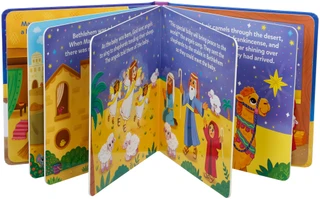 Thumbnail 2: KIDSBOOKS The Nativity Story Children's Christmas Book 