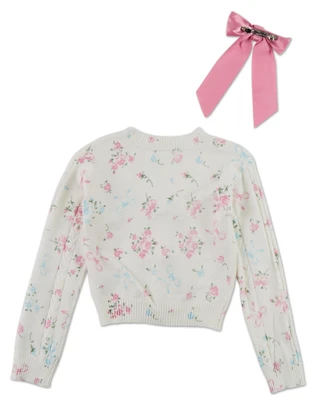 Thumbnail 2: Btween Girls 2 Pc Sweater & Hair Bow Set  
