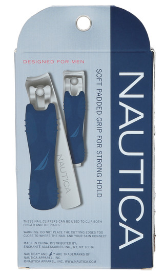 Thumbnail 2: Nautica 2 Pk Men's Nail Clipper Duo Set 