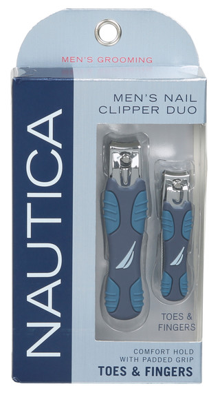 Thumbnail 1: Nautica 2 Pk Men's Nail Clipper Duo Set 
