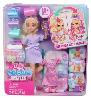 Thumbnail 1: Mattel 15+ Pc Barbie Dream Besties Doll Playset 