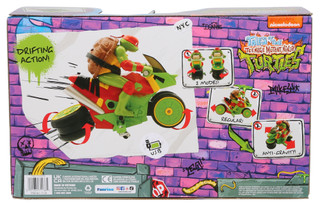 Thumbnail 2: Nickelodeon Teenage Mutant Ninja Turtles Raph's Rad Ride Toy Set 