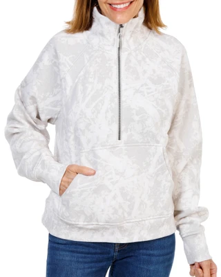 Thumbnail 1: Jockey Women's 1/2 Zip Kangaroo Pocket Long Sleeve Top 