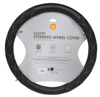 Thumbnail 2: Shell Quilted Steering Wheel Cover 