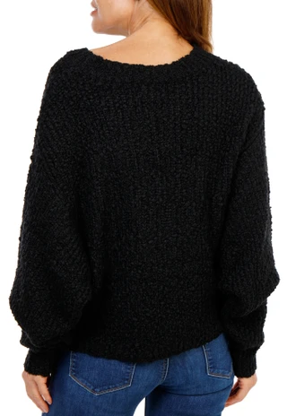 Thumbnail 2: Dear John Women's Stretchy Long Sleeve Berber Sweater 
