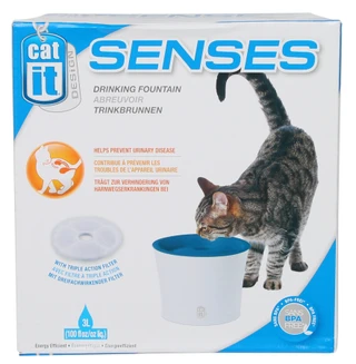 Thumbnail 1: Catit Senses Drinking Fountain with Filter for Cats/Small Dogs 
