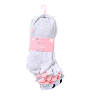 Thumbnail 1: Juicy Couture Girls 10 Pk Quarter Socks 