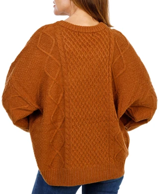 Thumbnail 2: Dear John Women's Cable Knit Sweater 