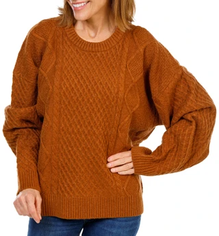 Thumbnail 1: Dear John Women's Cable Knit Sweater 