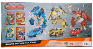 Thumbnail 2: Brooklyn Lollipop 3 Pk Transforming Wheel Bots 