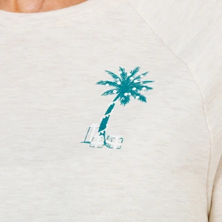 Thumbnail 2: REEL LEGENDS Women's Long Sleeve Christmas In Paradise French Terry Top  