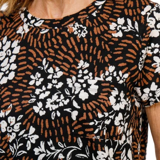 Thumbnail 3: Sanctuary Women's Short Sleeve Floral One Pocket Tee 