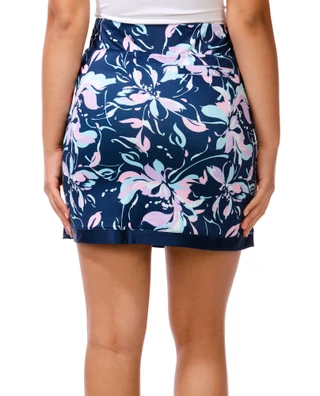 Thumbnail 2: Stella Parker Women's Kendall Contrast Side Split Golf Skort 