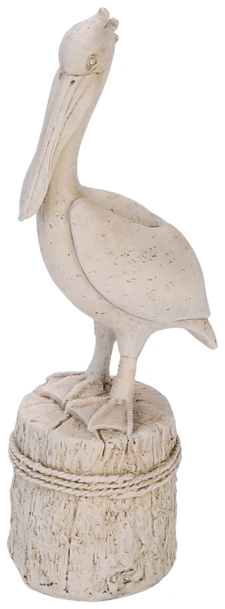 Thumbnail 1: Elements 11 In Resin Pelican On Piling Figurine  