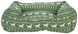 Thumbnail 2: HOUND HOME 21x18x7 Christmas Tree Cuddler Pet Bed 
