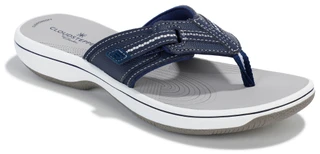 Thumbnail 1: Clarks Women's Cloudsteppers Brinkley Jazz Flip Flops 