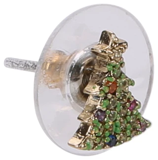 Thumbnail 2: Baublebar Women's Very Merry Christmas Tree Earrings 