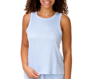 Thumbnail 3: JACLYN Women's Knit Seersucker Pajama Set 