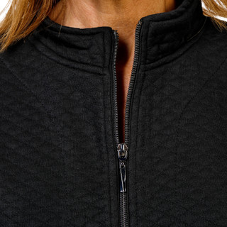 Thumbnail 3: Onque Women's Herringbone Quilt Full Zip Jacket 