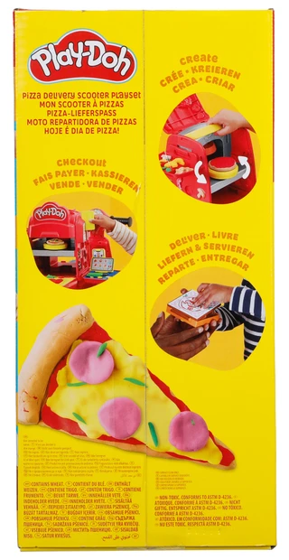 Thumbnail 2: Play-Doh Pizza Delivery Scooter Playset 