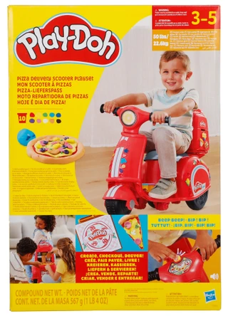 Thumbnail 1: Play-Doh Pizza Delivery Scooter Playset 