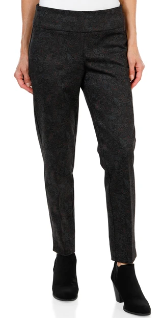Thumbnail 1: Zac & Rachel Women's Active Figure Defining Stretch Pants 