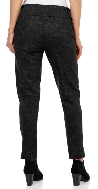 Thumbnail 2: Zac & Rachel Women's Active Figure Defining Stretch Pants 