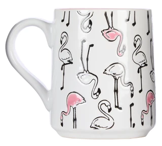 Thumbnail 1: Spectrum Designz Flamingo Print Mug  