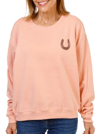 Thumbnail 2: Anneliese Women's Embellished Graphic Sweatshirt 
