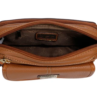 Thumbnail 3: B.O.C Multi-Compartment Crossbody Bag w/ Wide Strap 