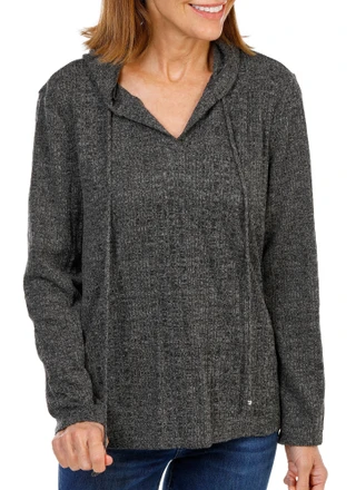 Thumbnail 1: Parallel Skies Women's Rib Hoodie 