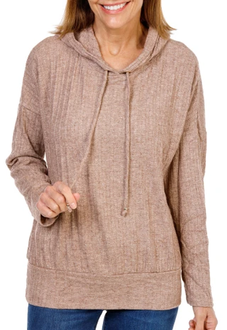 Thumbnail 1: Parallel Skies Women's Cable Hoodie 